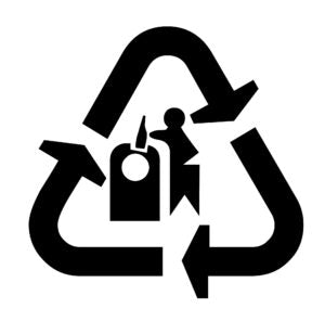 recycling symbols on packaging